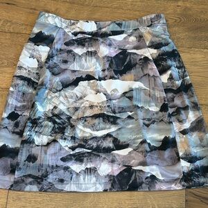Rare SNOGA Retired Print - Size XL Athletic Sport skirt skort w/ built in shorts